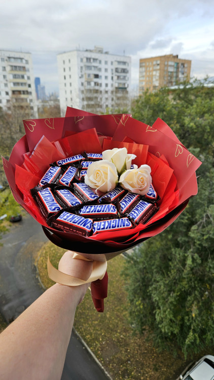 Букет " Сникерс"